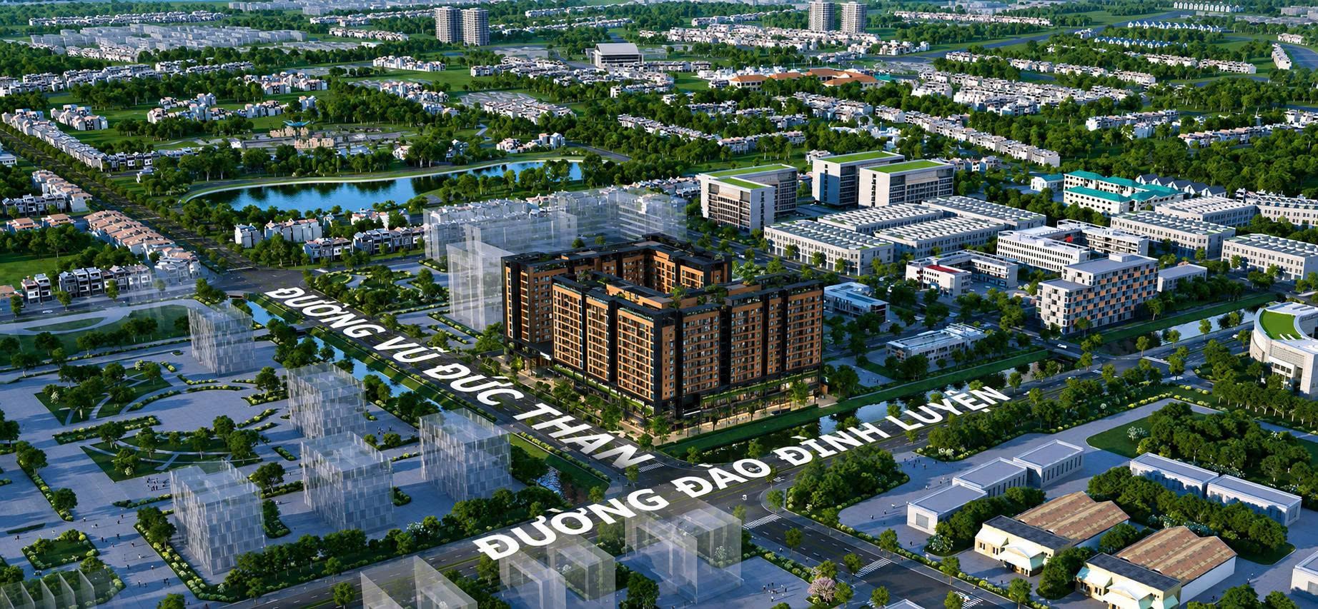 Taseco Long Biên Central sở hữu vị trí chiến lược tại khu vực Long Biên